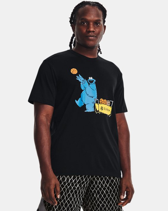 男士Curry Cookie Hoops短袖T恤, Black, pdpMainDesktop image number 4